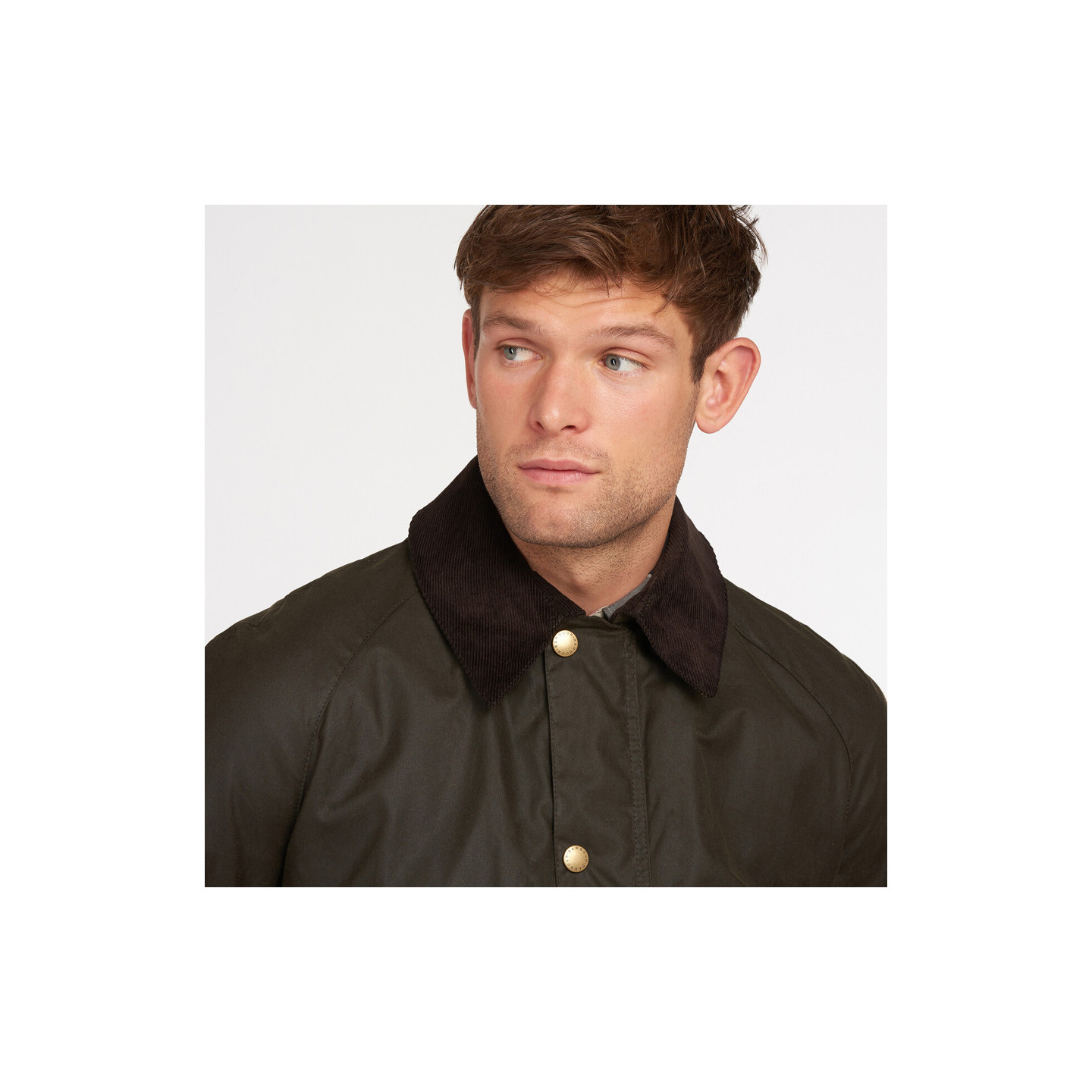 Barbour Ashby Wax Olive Jacket