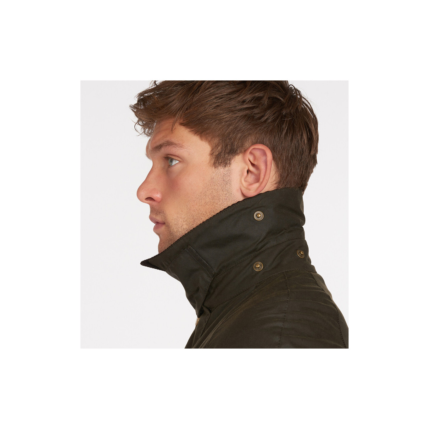 Veste Ashby Wax Olive Barbour