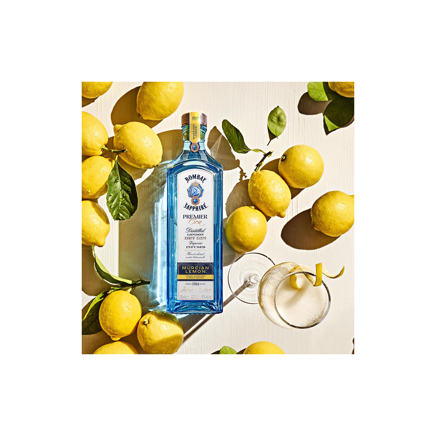 Bombay Sapphire Premier Cru + Glass 70cl 47°