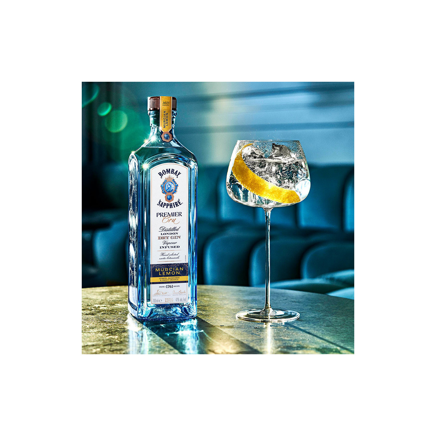 Bombay Sapphire Premier Cru + Glass 70cl 47°