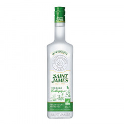 Saint James Organic White Rum 70cl 56.5°