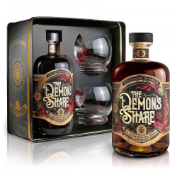 Demon's Share 12 Years Old Gift Box 70cl 41° + 2 Glasses