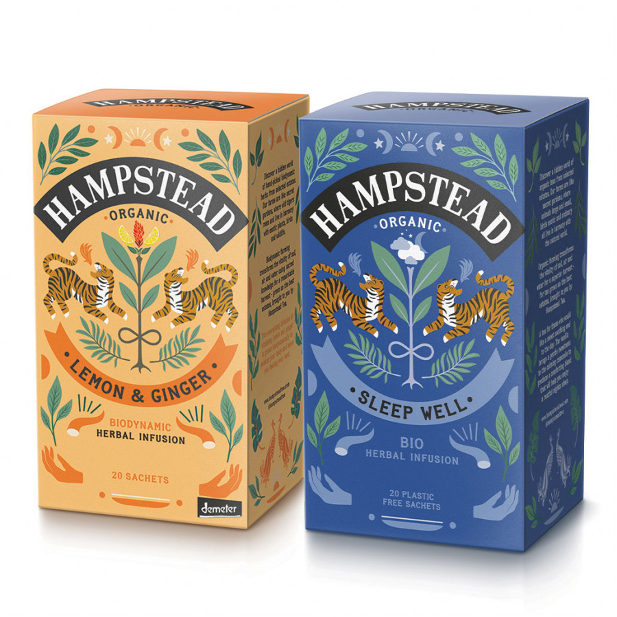 Duo Infusions Bio Hampstead Tea 2x20 sachets - Infusions bio - Le