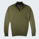 Celtic Alliance Half-Zip Green Sweater