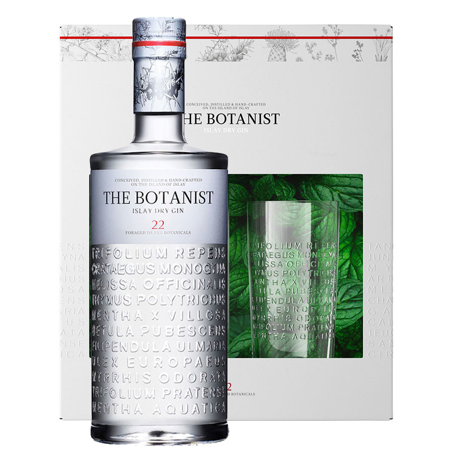 The Botanist + Glass 70cl 46° Gins Le Comptoir Irlandais