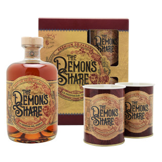 Coffret Demon's Share 6 ans 70cl 40° + 2 verres