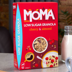 Moma Cherries & Almonds Granola 425g Moma Cherries & Almonds Granola 425g
