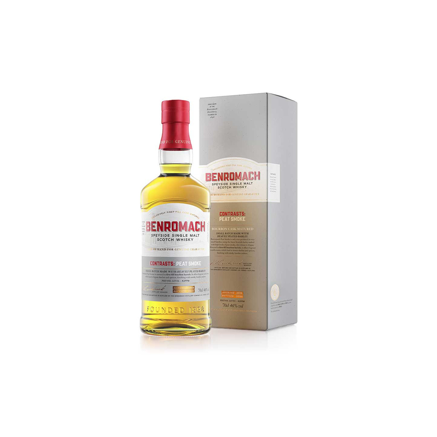 Benromach Peat Smoke 70cl 46° - Le Comptoir Irlandais
