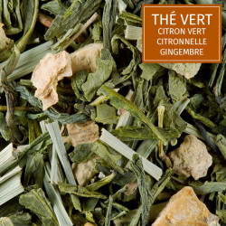 The Tea Lemon & Ginger Green Tea 100g
