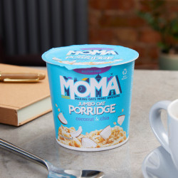 Moma Coconut & Chia Porrdige Pot 60g Moma Coconut & Chia Porrdige Pot 60g
