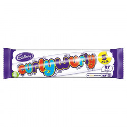 Lot de 5 barres Curly Wurly Cadbury