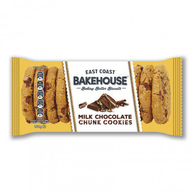 Cookies Enrobés Morceaux de Chocolat East Coast Bakehouse 160g