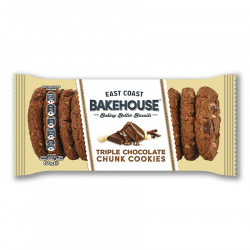 Triple Chocolate Chunk Cookie 160g East Coast Bakehouse 160g