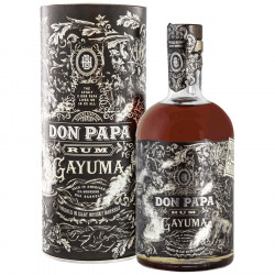 Don Papa Baroko 40% 70cl Hipflask coffret cadeaux - Waterloo