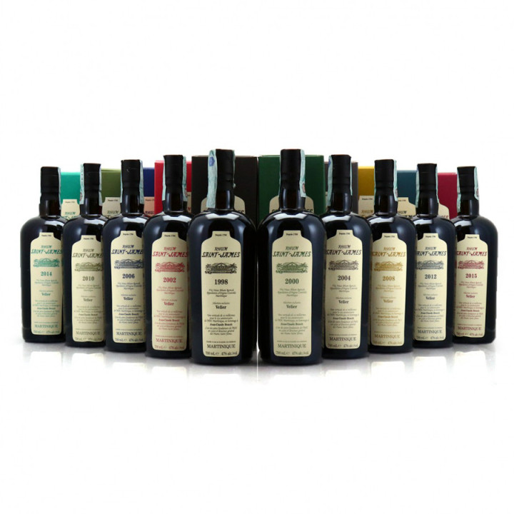 Saint James Velier 25th Anniversary Collection 10x70cl 47°