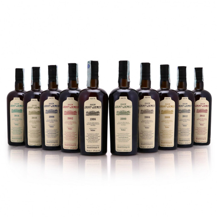 Saint James Velier 25th Anniversary Collection 10x70cl 47°
