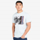 T-shirt blanc avec impression photo
