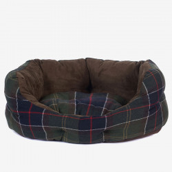 Petit Panier Pour Chien Tartan 60cm Barbour