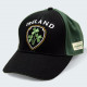 Casquette Ireland Noire & Verte Lansdowne