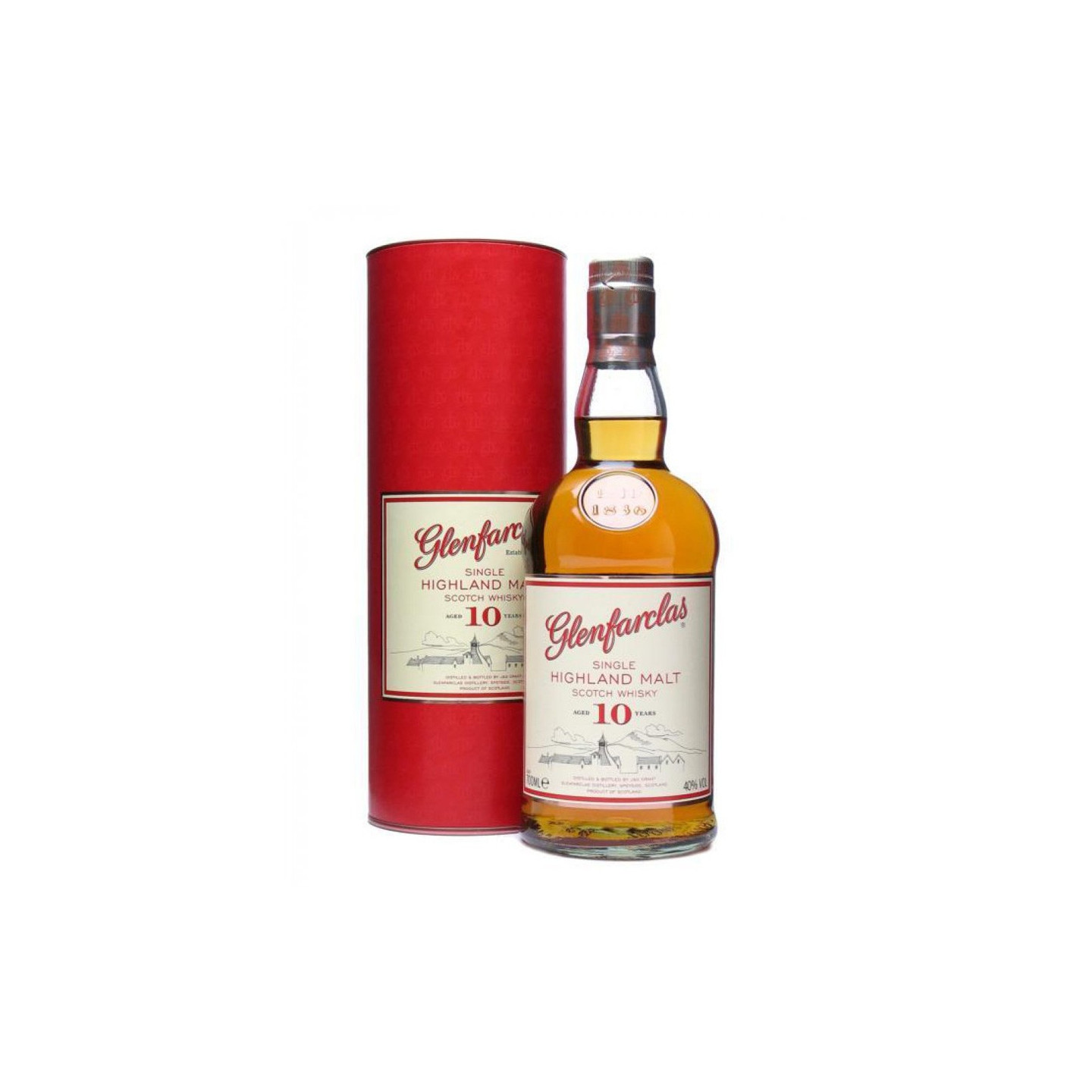 Whisky Glenfarclas 10 ans 70cl 40'