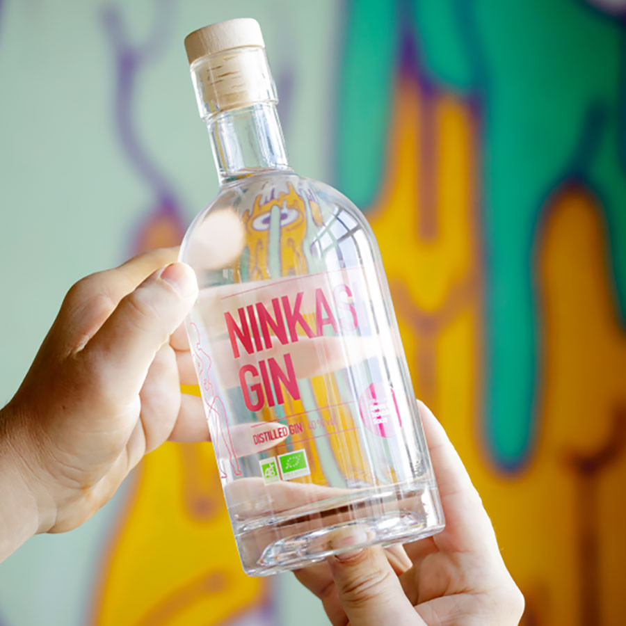 Gin Ninkasi Houblon Saaz Bio 70cl 40° Gins Le Comptoir Irlandais