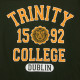 T-shirt Trinity College Vert