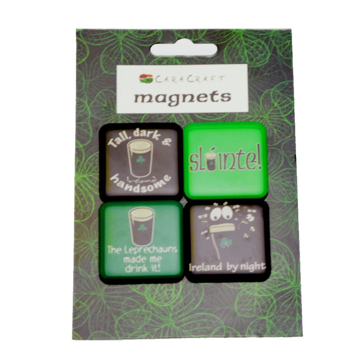 Four "Slàinte" Magnets Pack