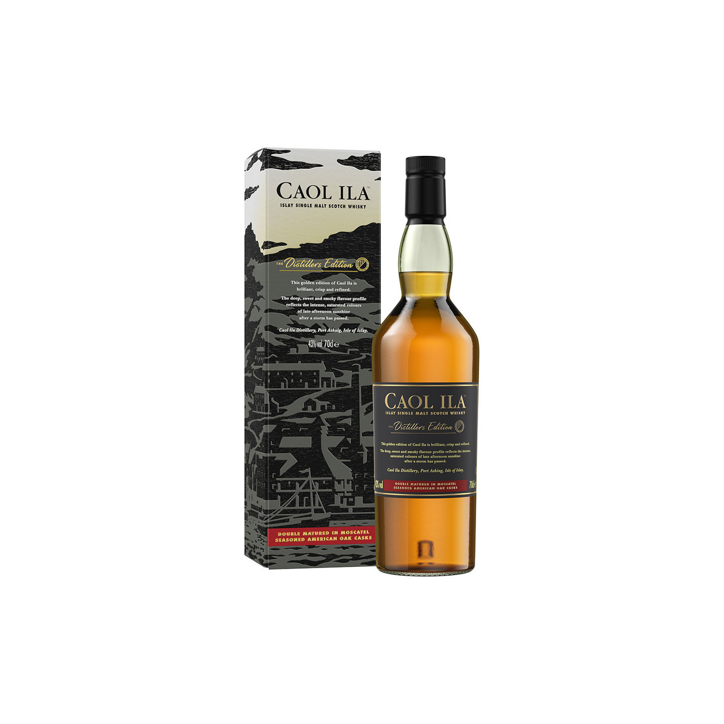 Caol Ila Distillers Edition Moscatel Finish 70cl 43° - Le Comptoir 