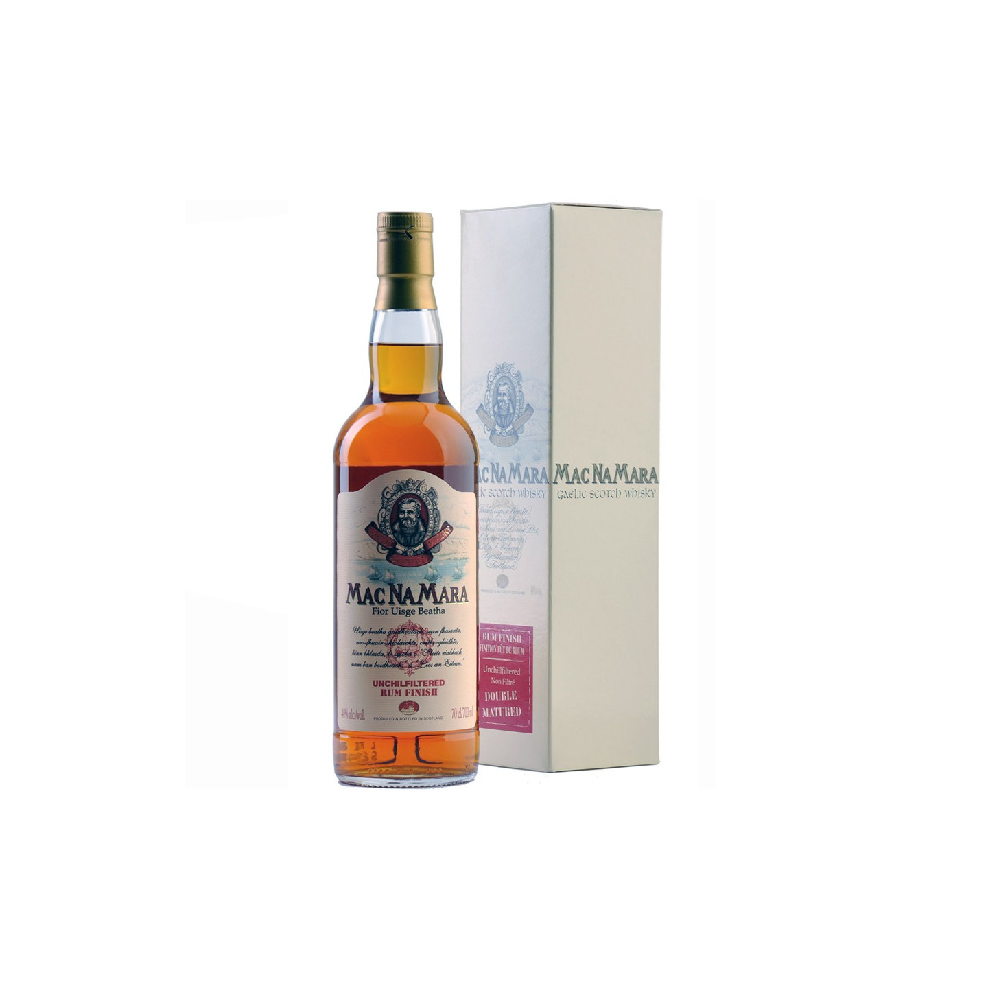 Whisky Mac Na Mara Finition Rhum 70cl 40'