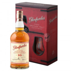 Glenfarclas 10 Years Old Gift Pack 70 cl 40° + 1 glass
