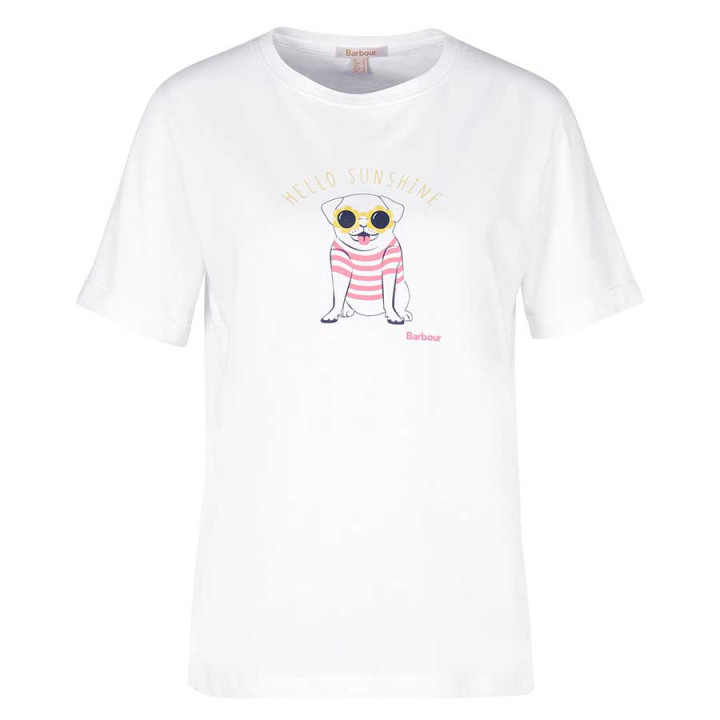 T-Shirt Addison Blanc Barbour