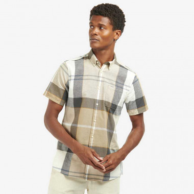 Barbour Beige Douglas Tailored Shirt