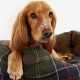 Large Barbour Tartan Dog Bed 76cm