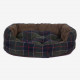 Large Barbour Tartan Dog Bed 76cm