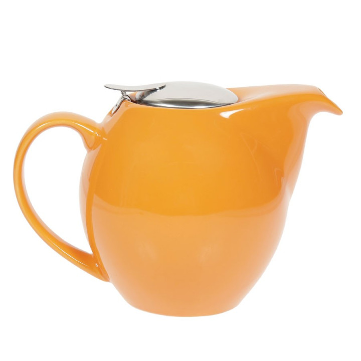 Orange Ball Teapot 1L