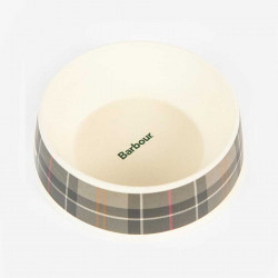 Barbour Tartan Dog Bowl