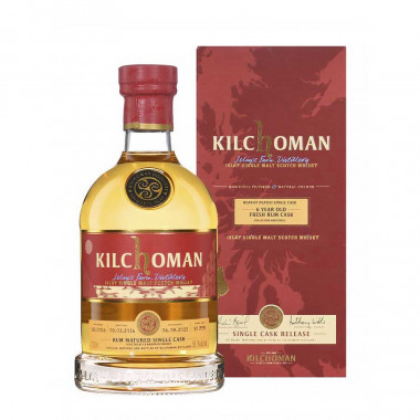 Kilchoman 6 ans 2016 Rum Cask 70cl 59.1°