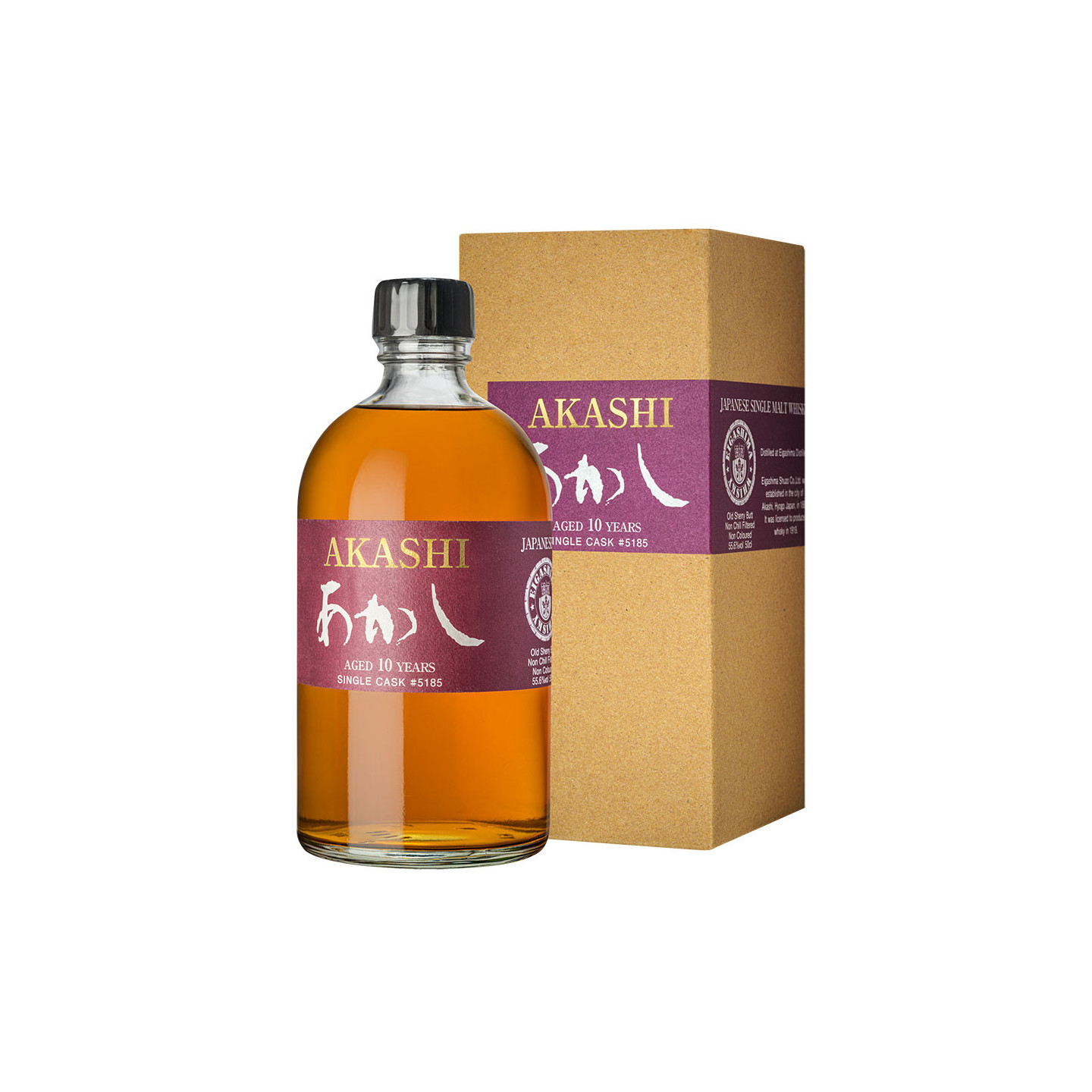 Akashi 10 Years Old 50cl 55.6°