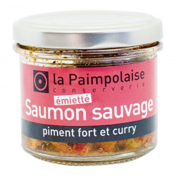 Emietté de Saumon Piment et Curry La Paimpolaise 90g
