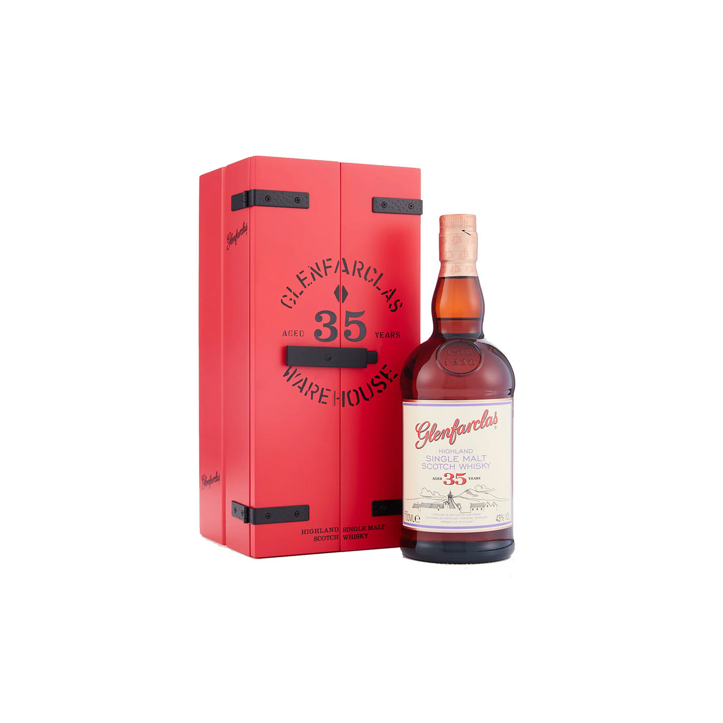 Glenfarclas 35 Years Old 70cl 43° - Le Comptoir Irlandais