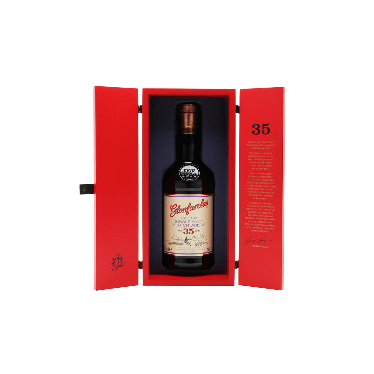 Glenfarclas 35 Years Old 70cl 43° - Le Comptoir Irlandais