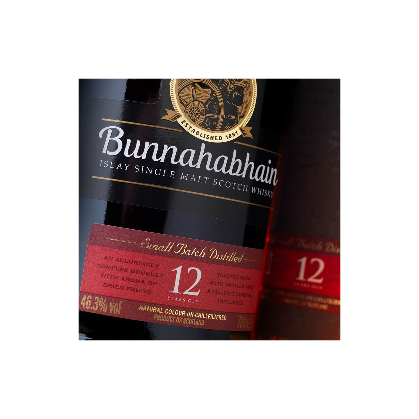 Bunnahabhain 12 ans Un-chillfiltered 70cl 46.3°