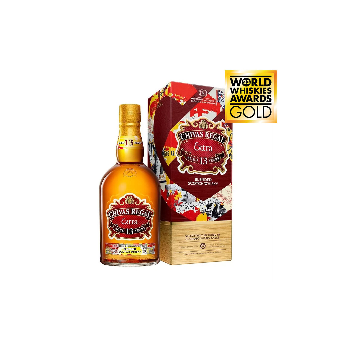 Chivas Regal Extra 13 Years Old Oloroso 70cl 40° - Le Comptoir