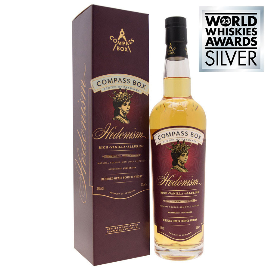 Compass Box Hedonism 70cl 43° Scotland Le Comptoir Irlandais