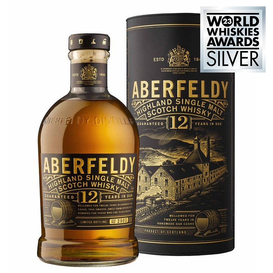 Whisky Aberfeldy 12 ans 70cl 40° - Highlands - Le Comptoir Irlandais