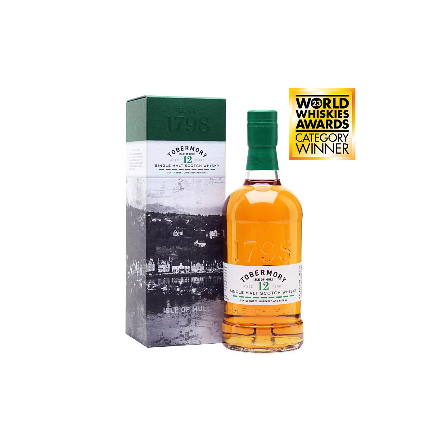 Tobermory 12 Years 70cl 46.3°