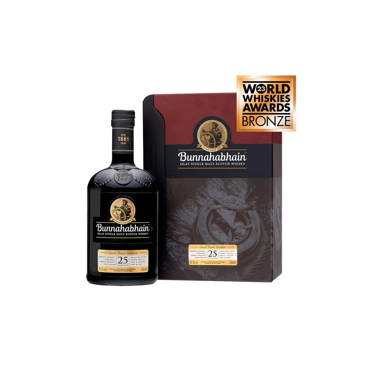 Bunnahabhain 25 ans 70cl 46.3°