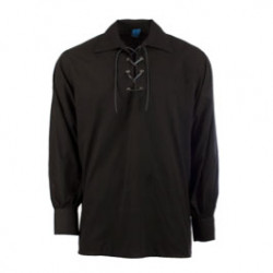 Chemise Ghillie Noire