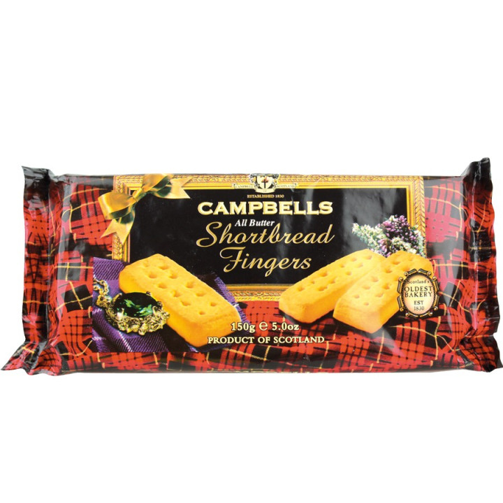 Shortbreads Fingers Campbells 150g