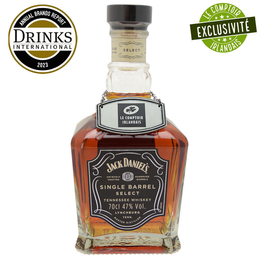 Jack Daniel's Single Barrel 70cl 47° + 1 glass - United-States - Le  Comptoir Irlandais